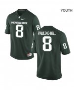 Youth Lashawn Paulino-Bell Michigan State Spartans #8 Nike NCAA Green Authentic College Stitched Football Jersey PW50T02RS